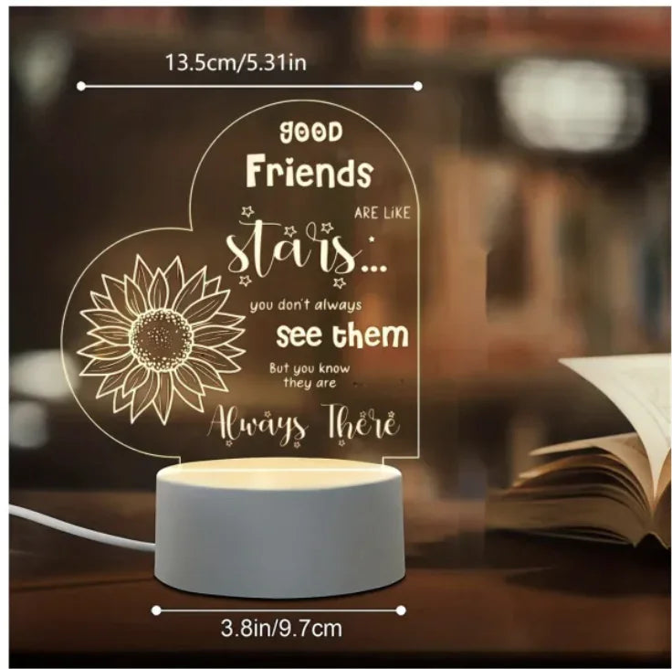 USB Bedside Ambient Night Lamp
